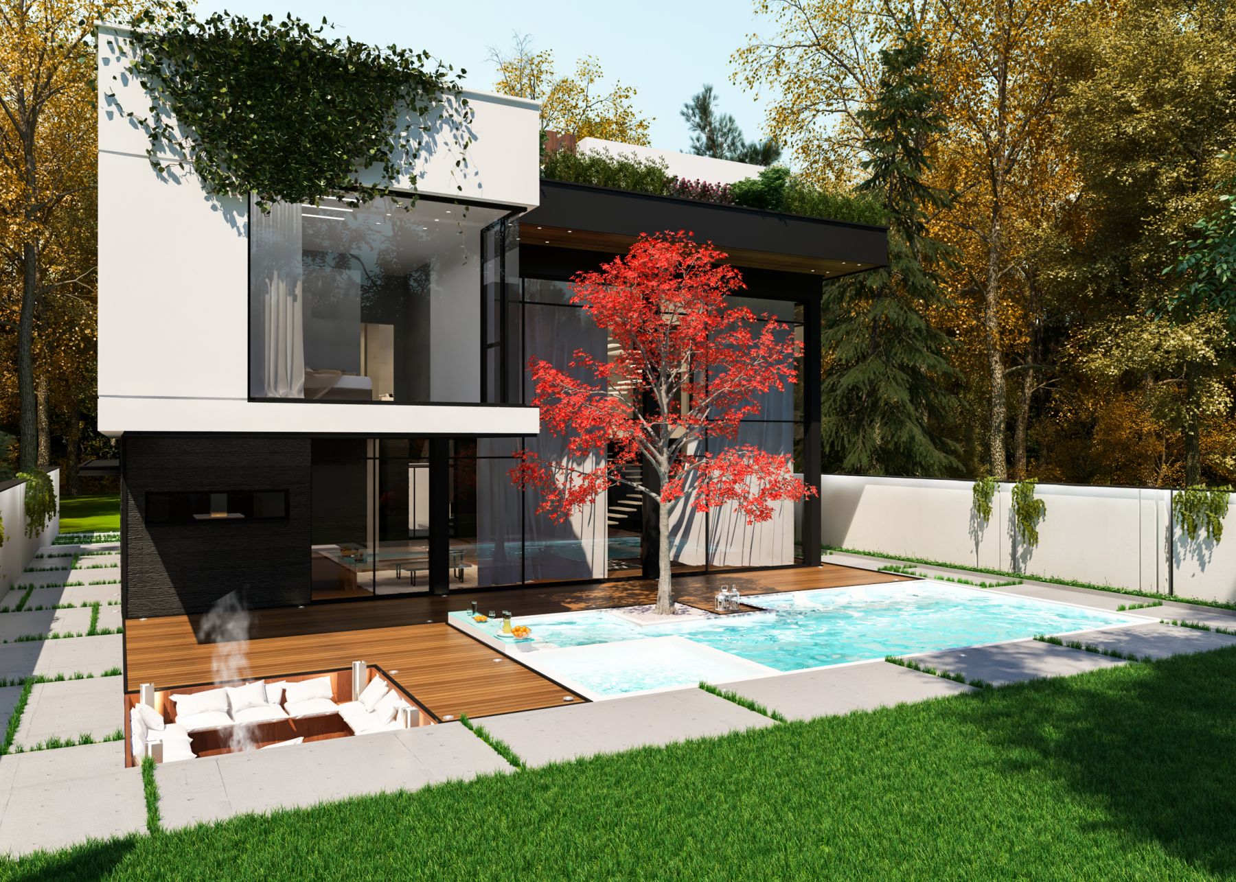 Eksteriørvisualisering for Eiendom – Profesjonell og Rimelig Rendering for Boligfasader Eksteriørvisualisering for Eiendom