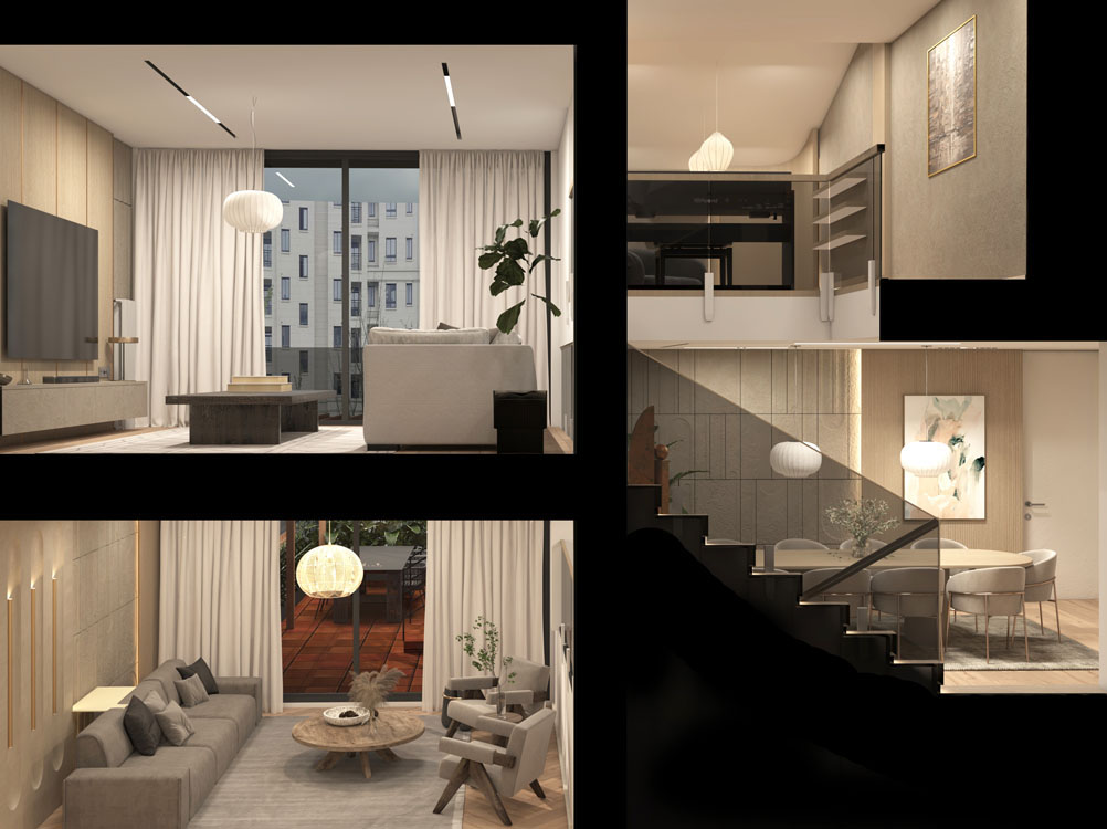 Japandi-inspirert Boligrenovering