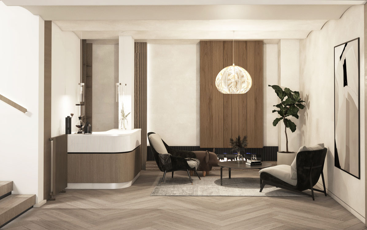 Japandi-inspirert Boligrenovering