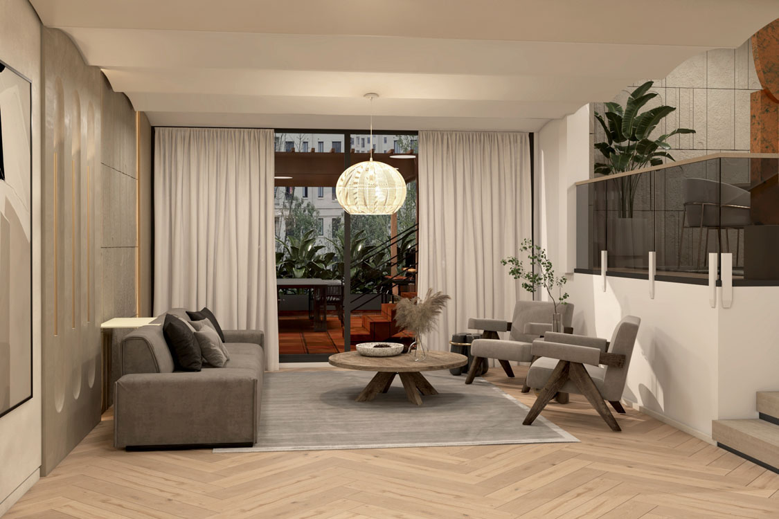 Japandi-inspirert Boligrenovering