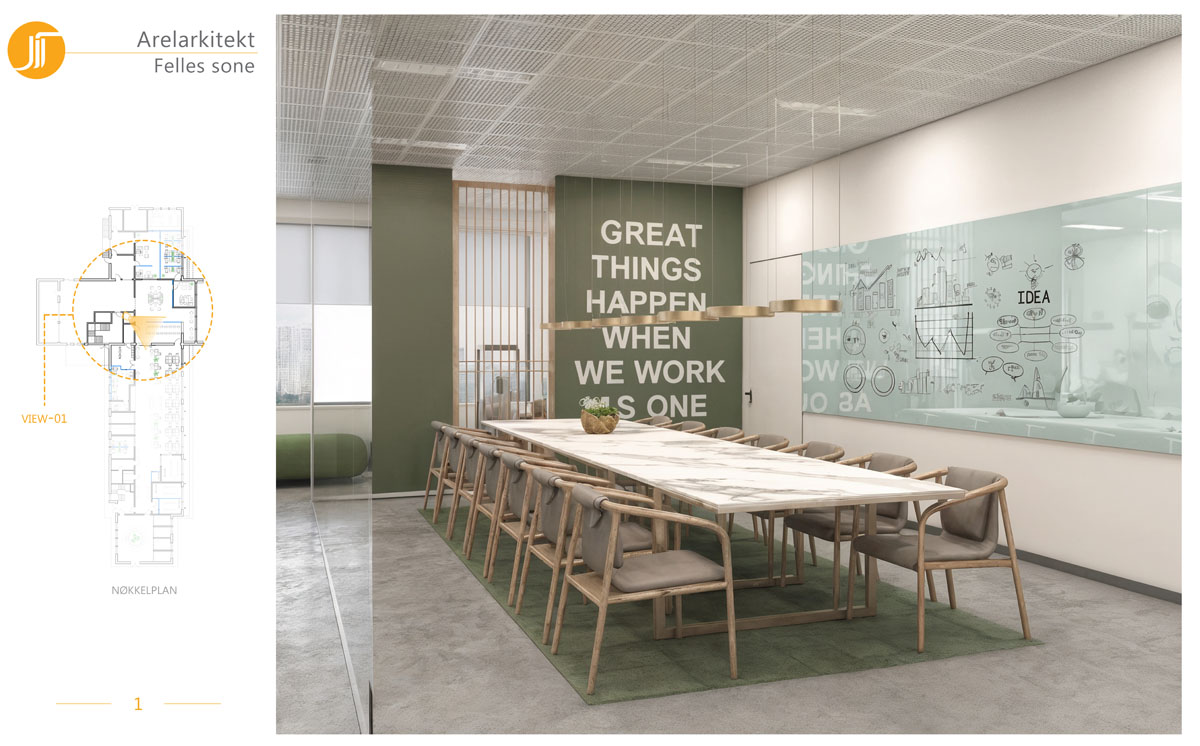 Norway Coworking Space – Fleksibilitet i Nordisk Design