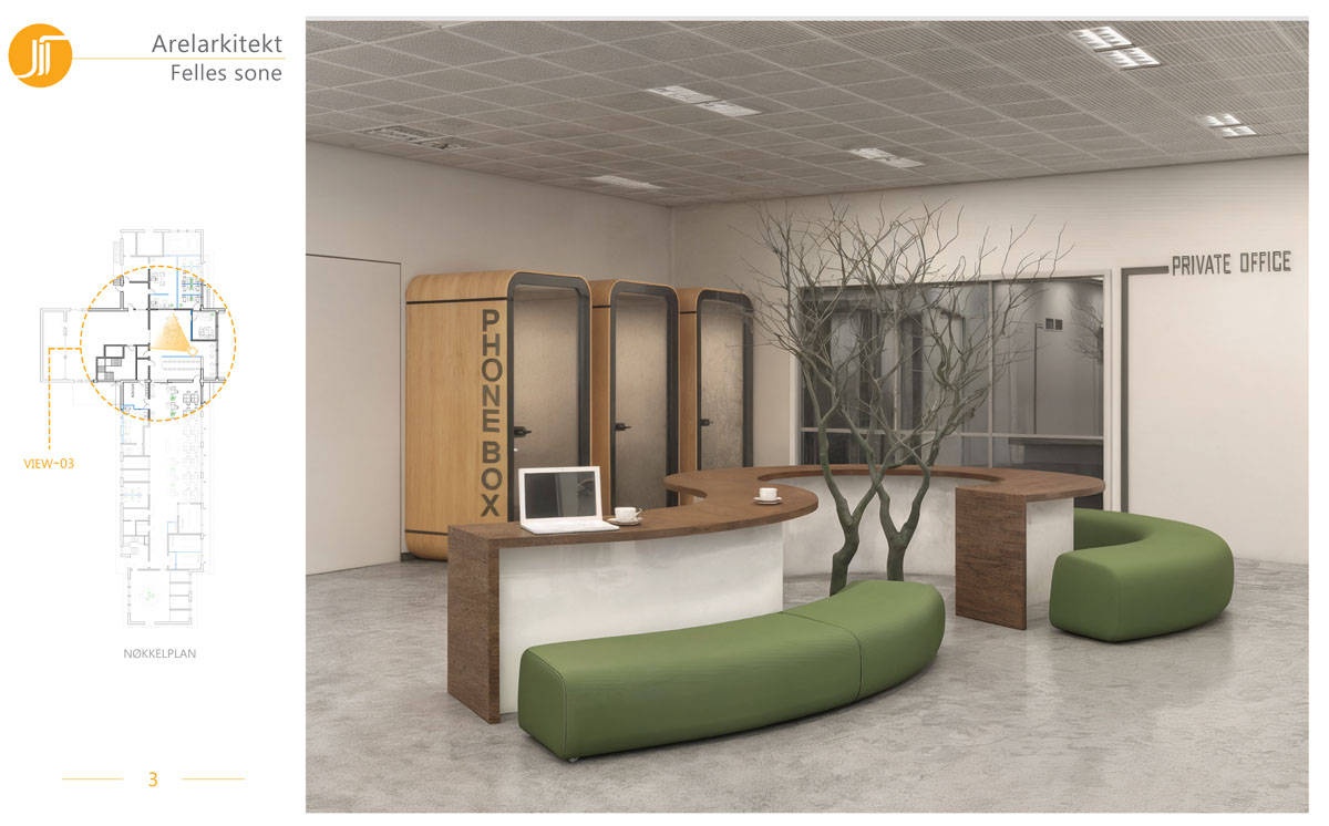 Norway Coworking Space – Fleksibilitet i Nordisk Design