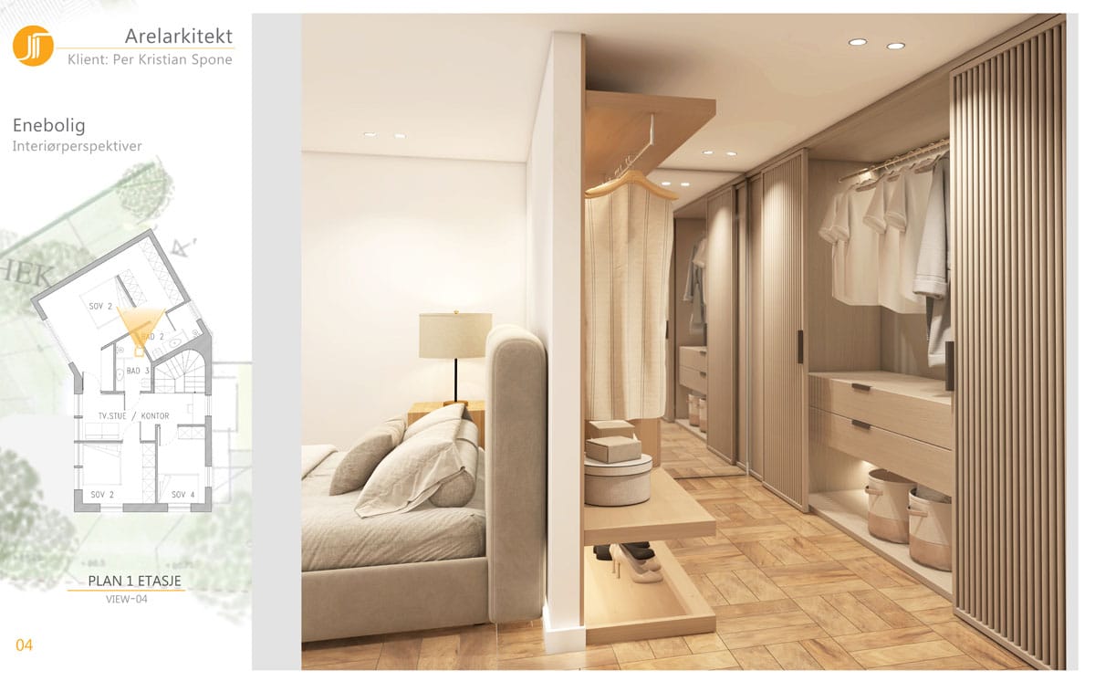 Moderne skandinavisk eleganse – eneboligprosjekt i Oslo