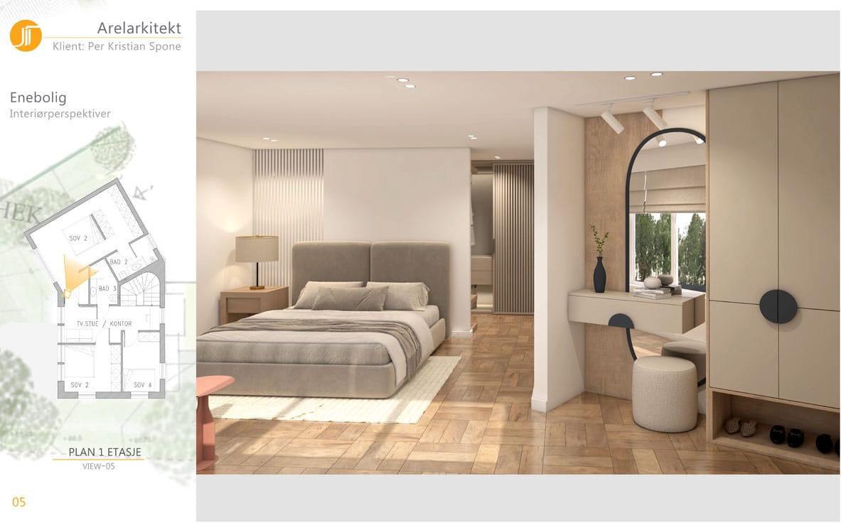 Moderne skandinavisk eleganse – eneboligprosjekt i Oslo